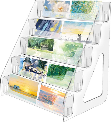 Tiers greeting card display - 5,