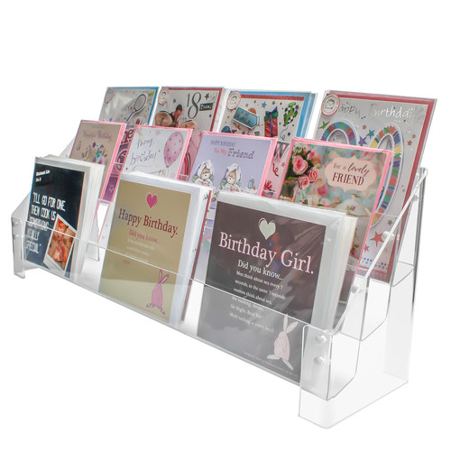 Greeting card stand 3 - stand, tier
