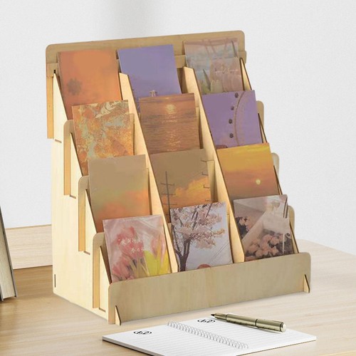 Wooden greeting card - wooden, display