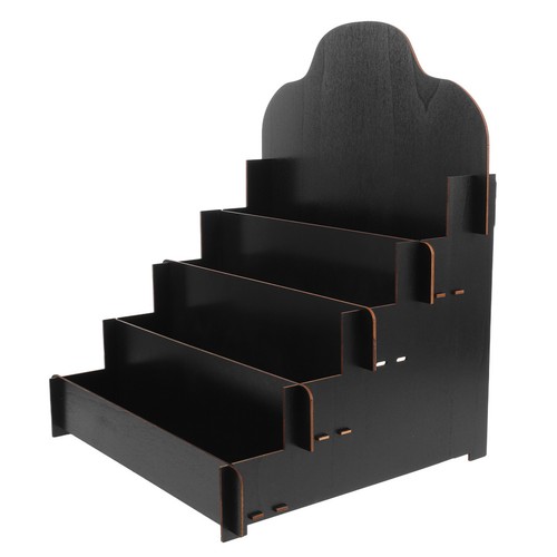 Reusable black wood - black, display