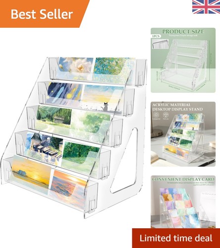 Stylish acrylic greeting card - acrylic,