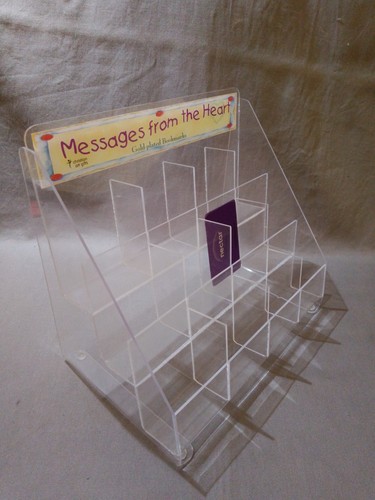 Acrylic tier greeting card - acrylic,