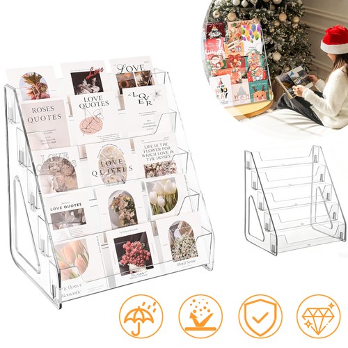 Tier acrylic greeting card - greeting,