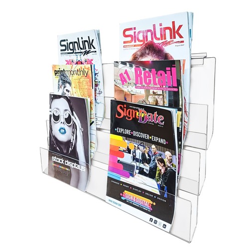 Slatwall card rack - card, 3