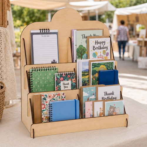 Craft fair greeting card - craft,